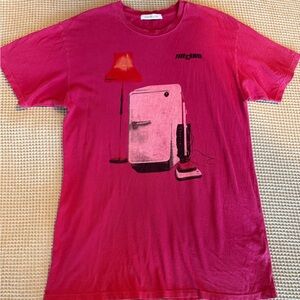 Daydreamer The Cure Fuchsia Graphic Tee Dress